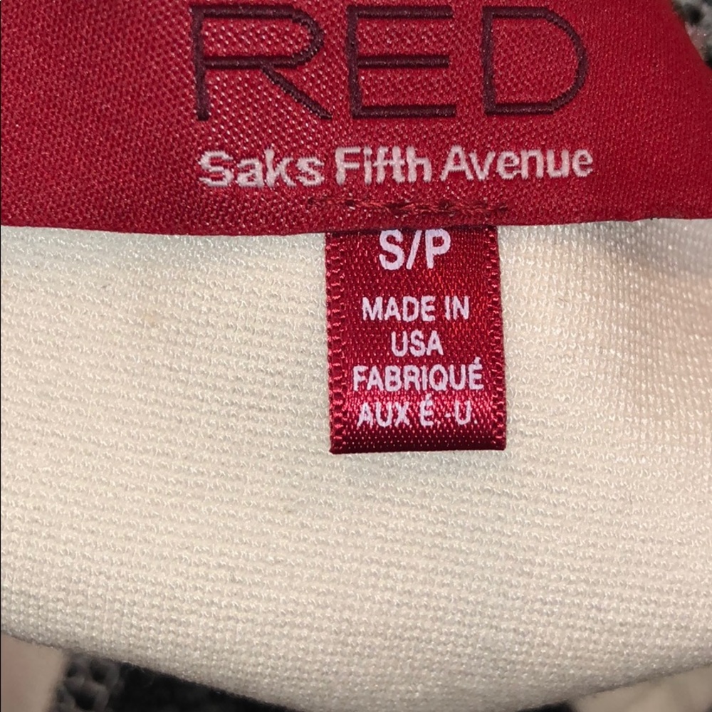 Red by Saks Fifth Ave Dress with Lace Detail - Picture 7 of 8